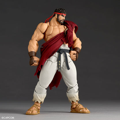 Pedido Figura Ryu - Street Fighter 6 - Amazing Yamaguchi Revoltech marca Kaiyodo NR079 escala 1/12