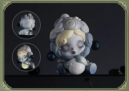 Pedido Caja de Figuras SKULLPANDA x The Ink Plum Blossom Series  (con 12 piezas) (Blind Box) marca POP MART (8 cm)