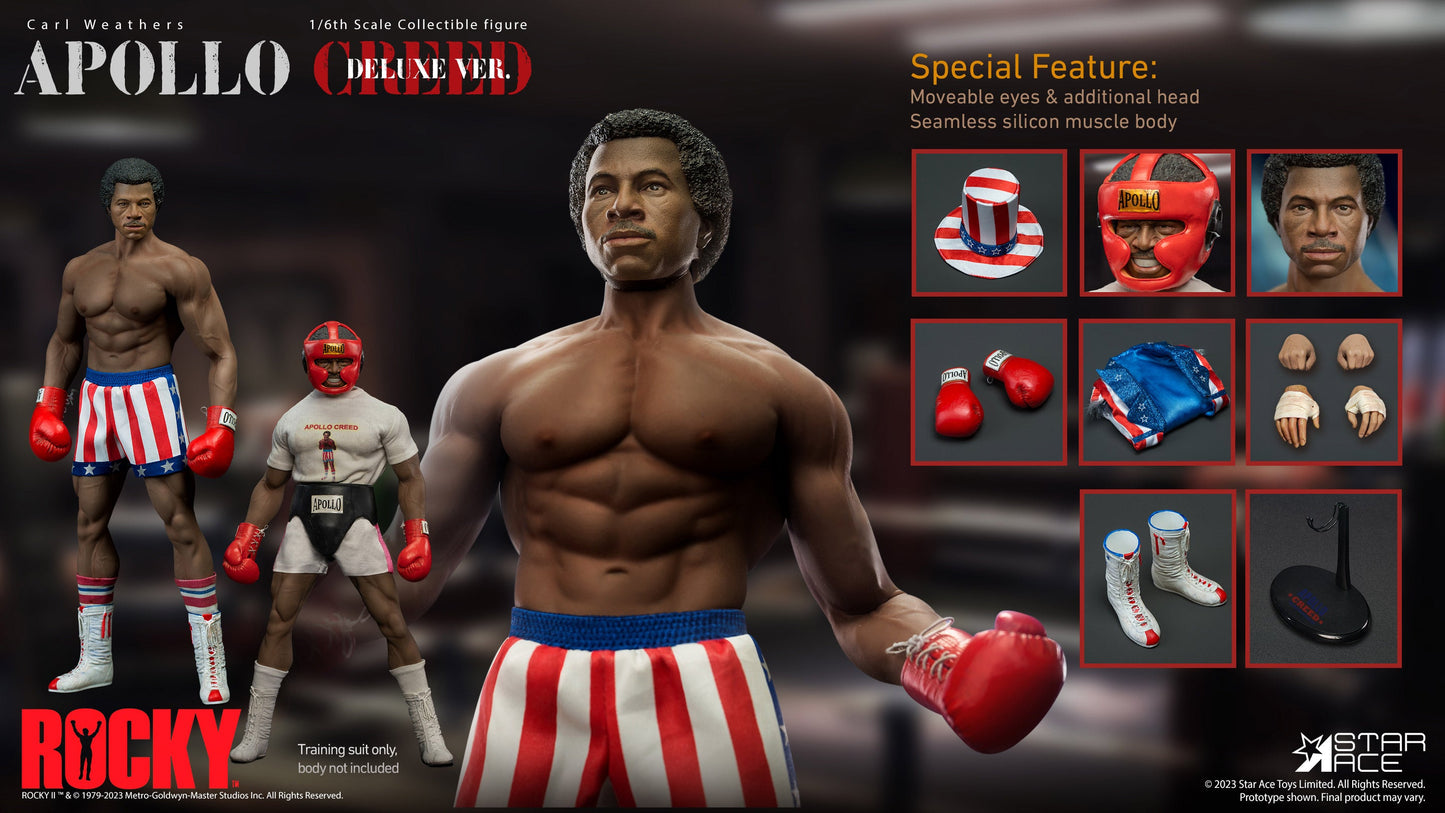 Pedido Figura Apollo Creed 1.0 (Deluxe version) - Rocky marca Star Ace Toys SA0130 escala 1/6