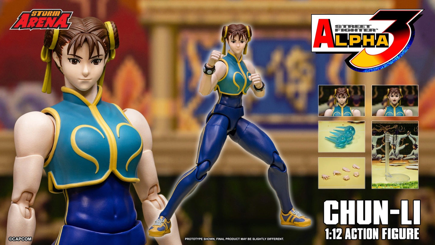 Preventa Figura Chun-Li (Storm Arena) - Street Fighter Alpha 3 marca Storm Collectibles SFSA06 escala 1/12