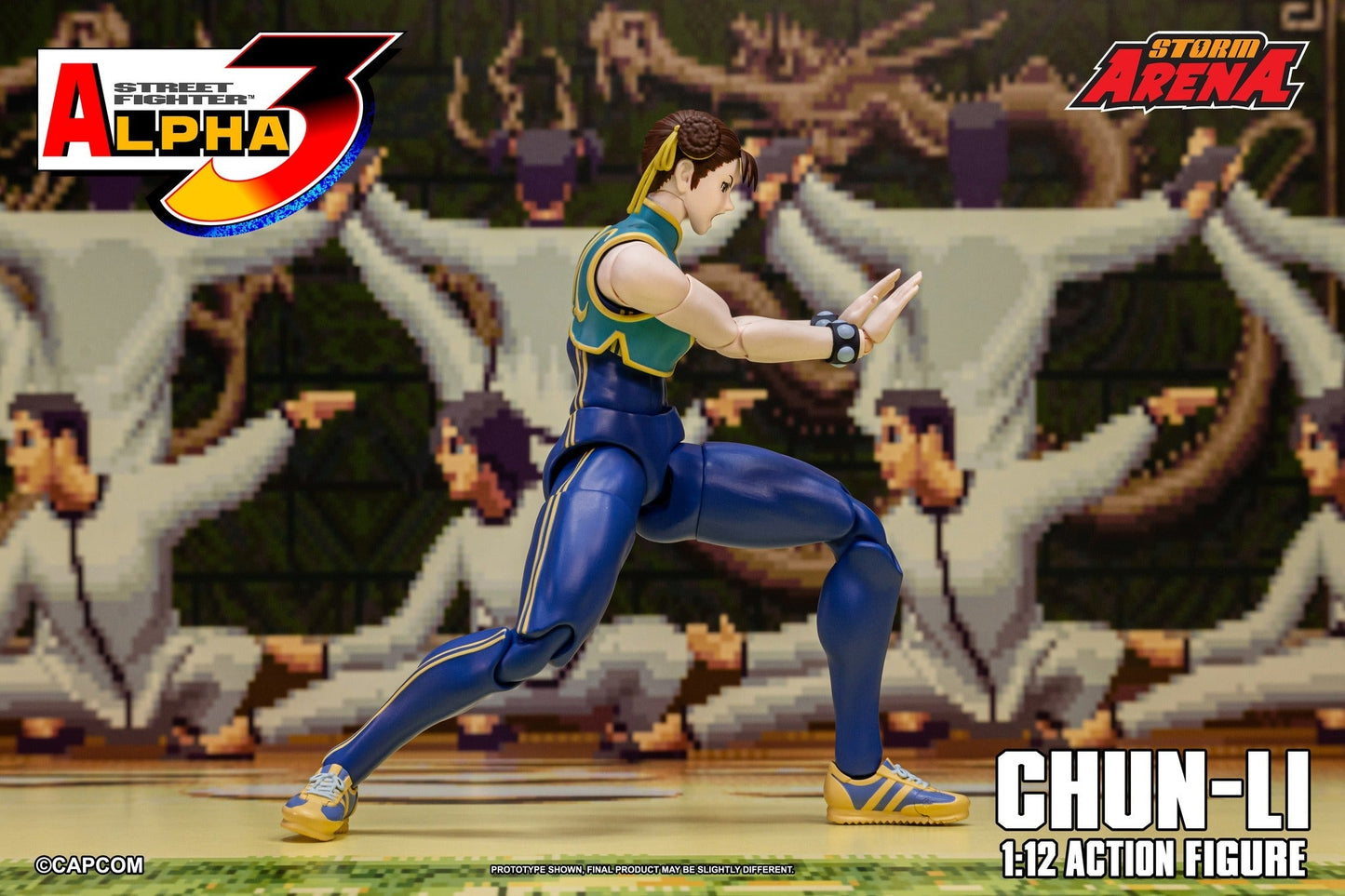 Preventa Figura Chun-Li (Storm Arena) - Street Fighter Alpha 3 marca Storm Collectibles SFSA06 escala 1/12