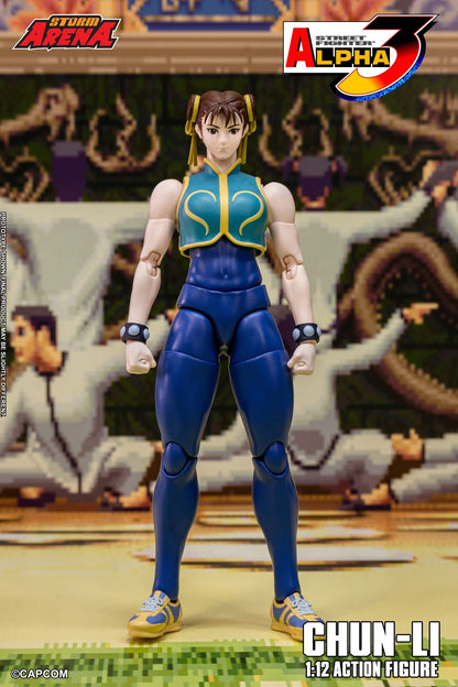 Preventa Figura Chun-Li (Storm Arena) - Street Fighter Alpha 3 marca Storm Collectibles SFSA06 escala 1/12
