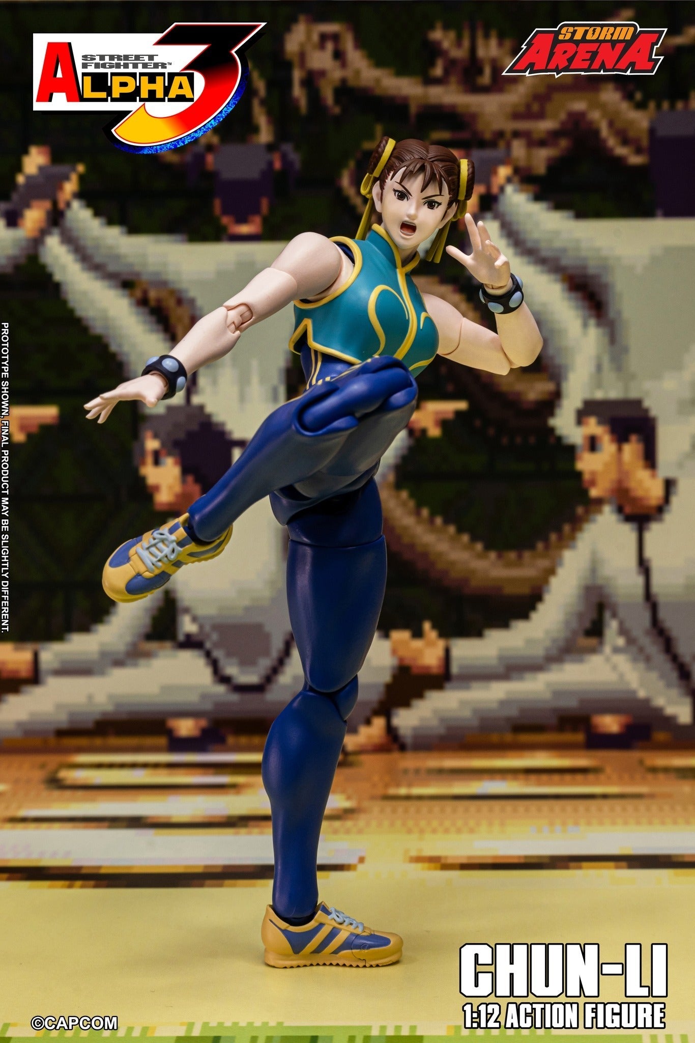 Preventa Figura Chun-Li (Storm Arena) - Street Fighter Alpha 3 marca Storm Collectibles SFSA06 escala 1/12
