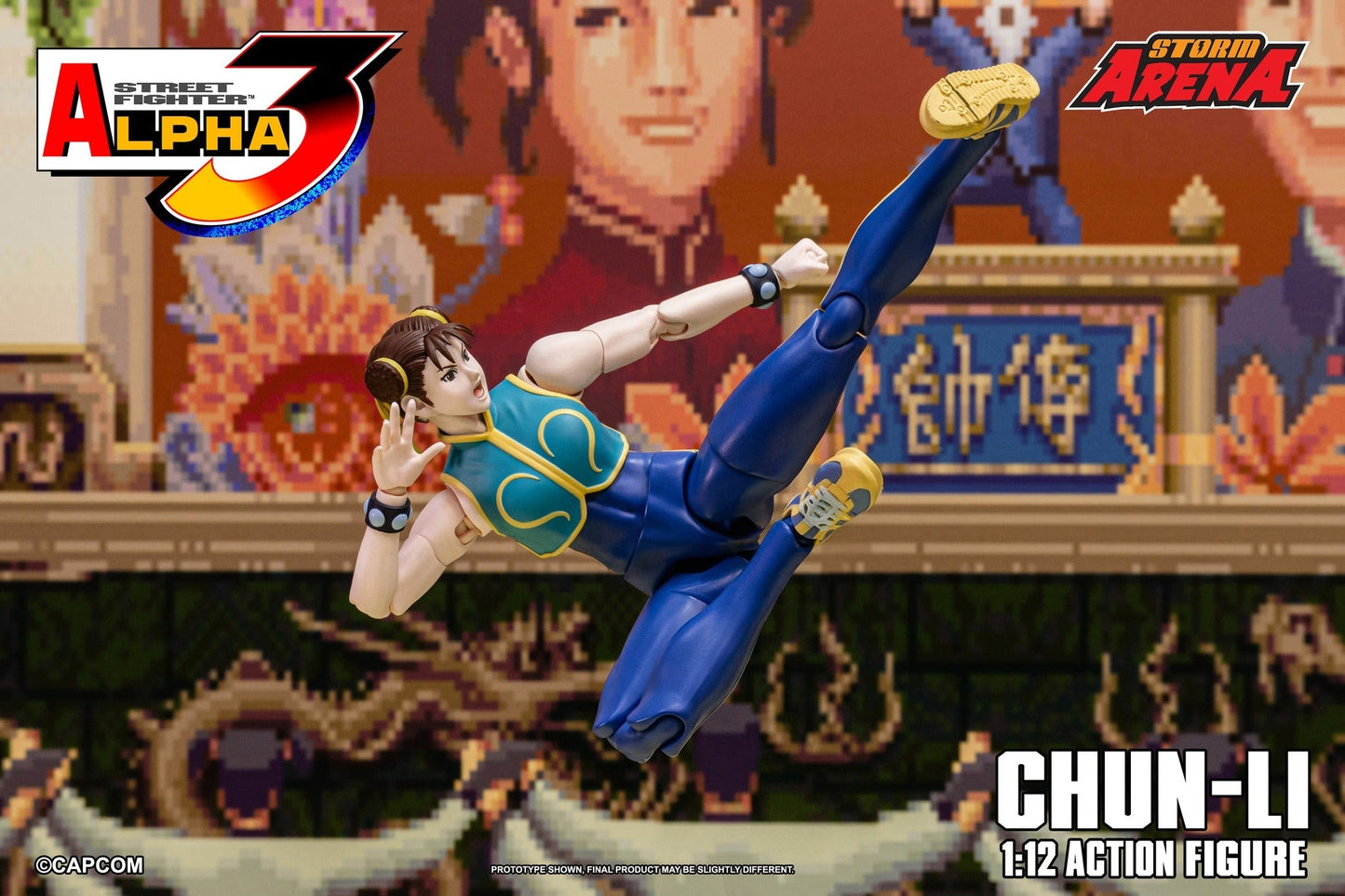 Preventa Figura Chun-Li (Storm Arena) - Street Fighter Alpha 3 marca Storm Collectibles SFSA06 escala 1/12