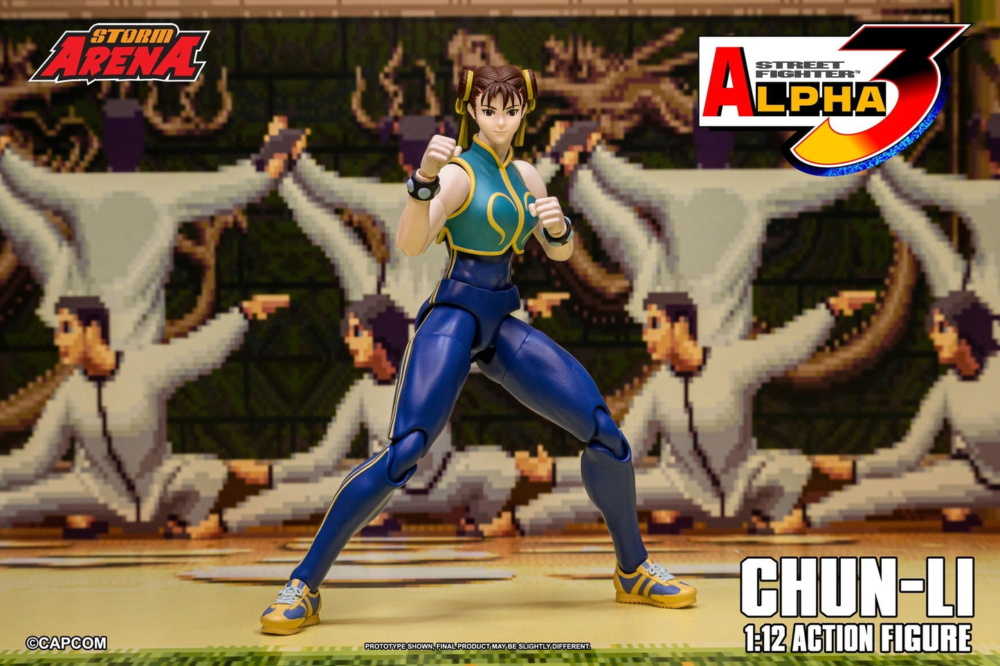 Preventa Figura Chun-Li (Storm Arena) - Street Fighter Alpha 3 marca Storm Collectibles SFSA06 escala 1/12