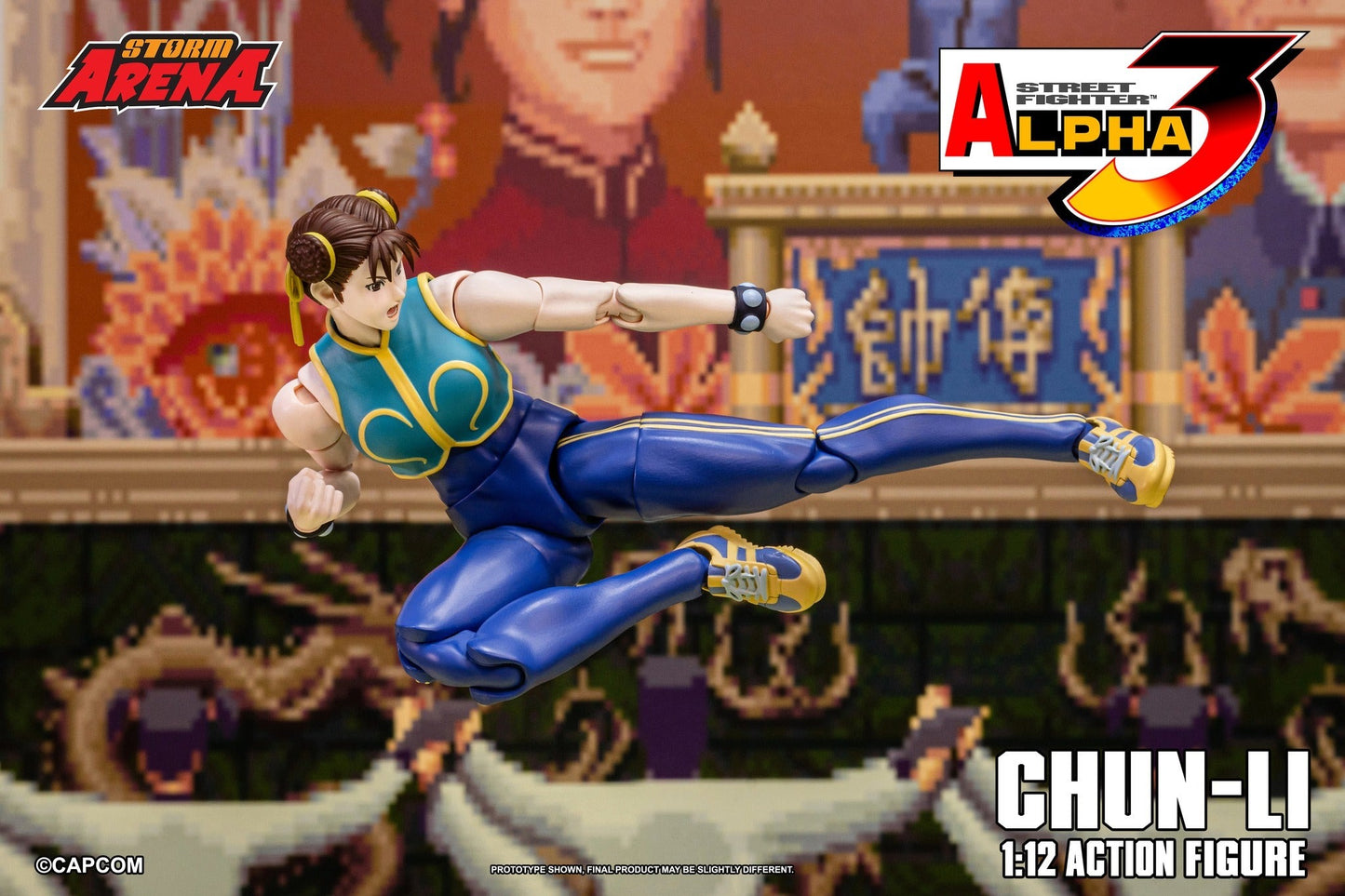 Preventa Figura Chun-Li (Storm Arena) - Street Fighter Alpha 3 marca Storm Collectibles SFSA06 escala 1/12