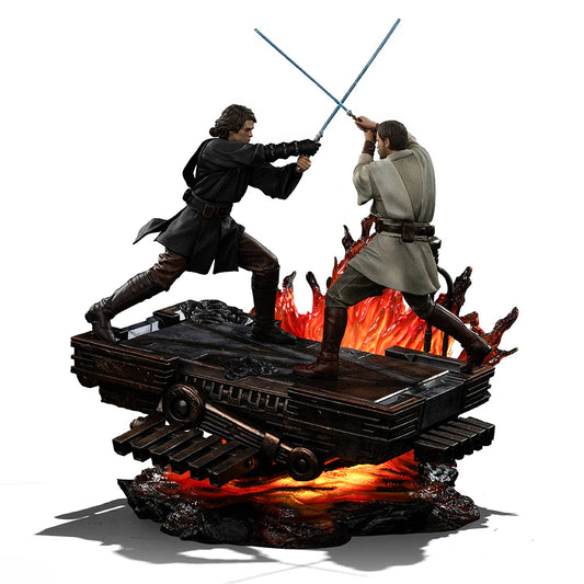 Preventa Estatua Anakin vs. Obi-Wan (Deluxe version) - Star Wars: La Venganza de los Sith - Limited Edition marca Iron Studios escala de arte 1/10