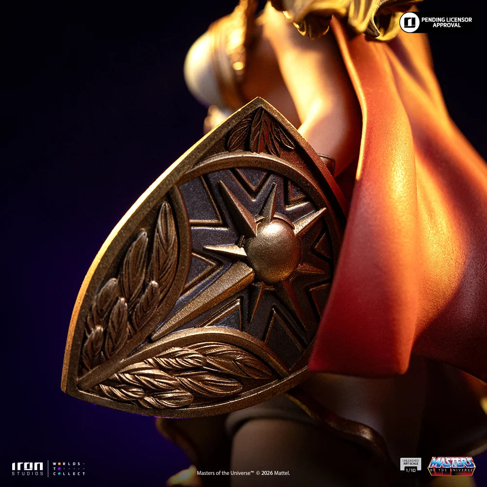 Preventa Estatua She-Ra Unleashed - Masters of the Universe marca Iron Studios escala de arte 1/10