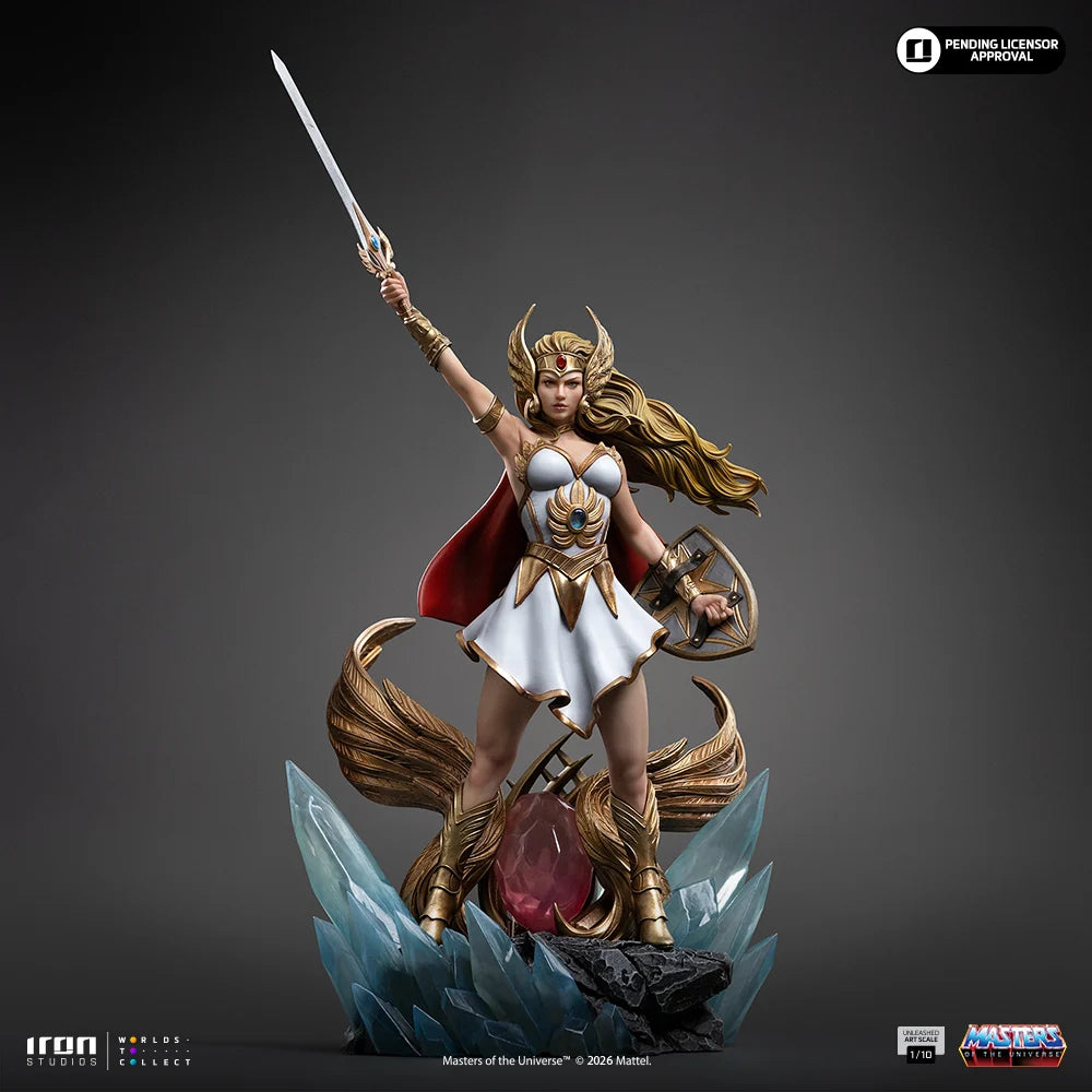 Preventa Estatua She-Ra Unleashed - Masters of the Universe marca Iron Studios escala de arte 1/10