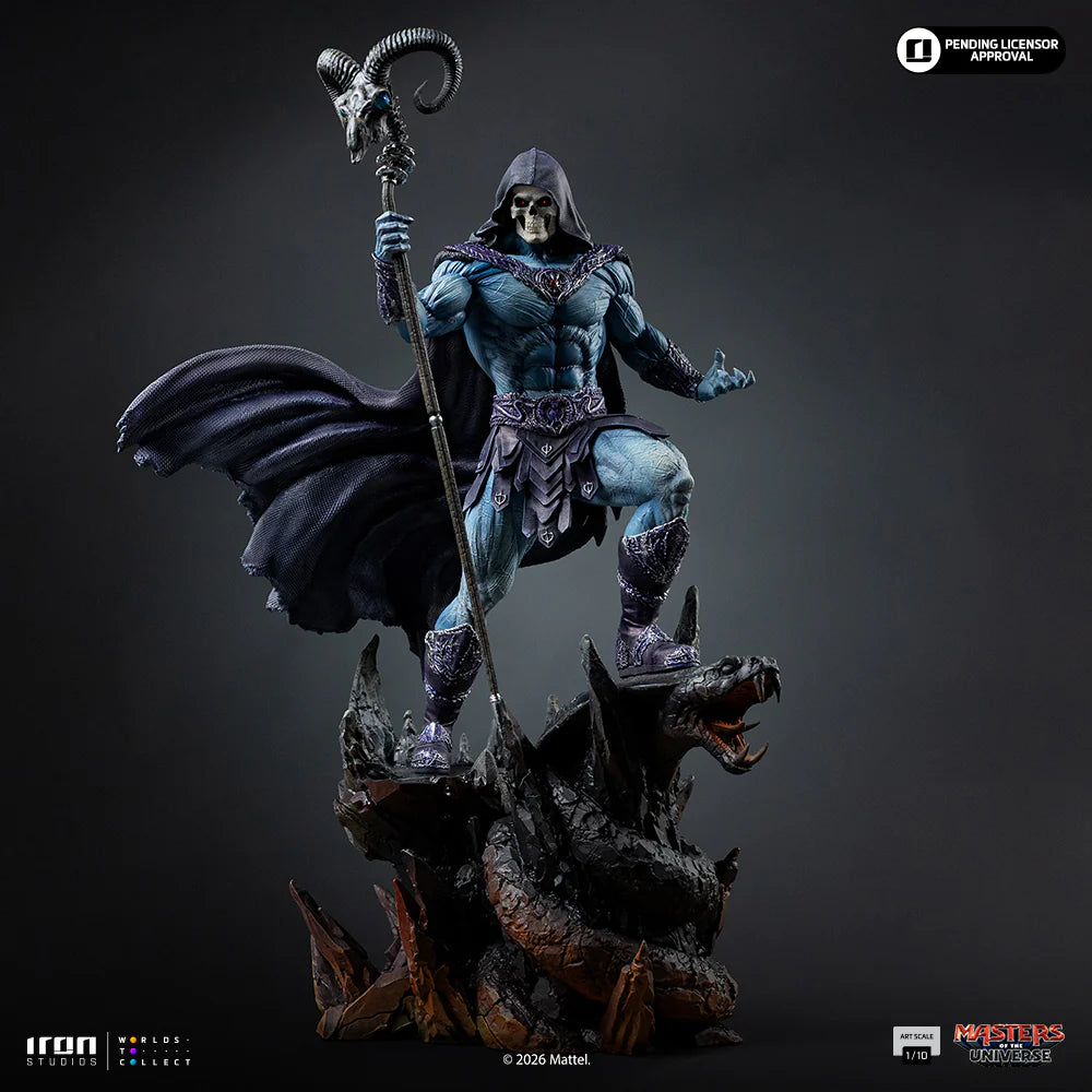 Preventa Estatua Skeletor - Masters of the Universe (2026) marca Iron Studios escala de arte 1/10