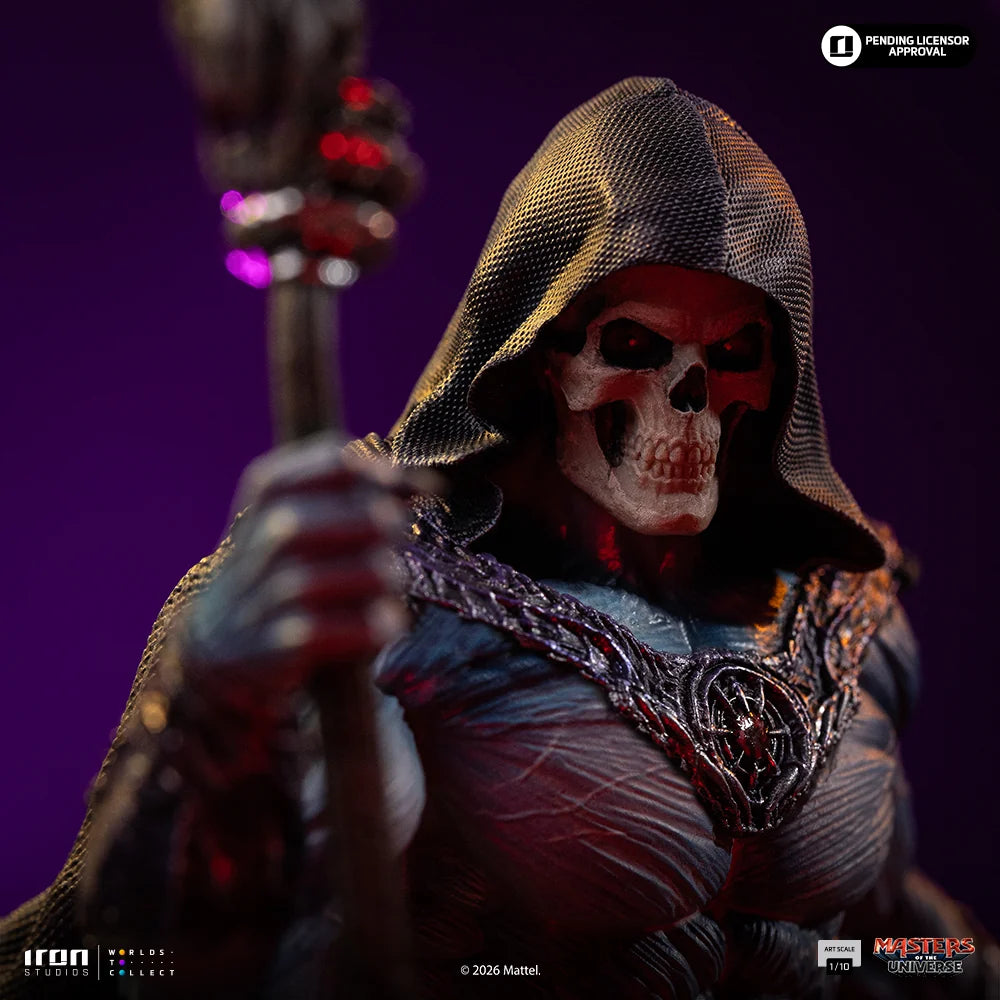 Preventa Estatua Skeletor - Masters of the Universe (2026) marca Iron Studios escala de arte 1/10