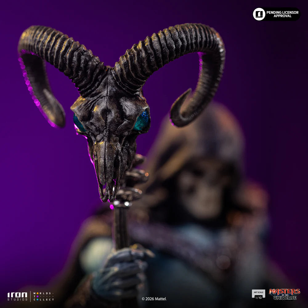 Preventa Estatua Skeletor - Masters of the Universe (2026) marca Iron Studios escala de arte 1/10