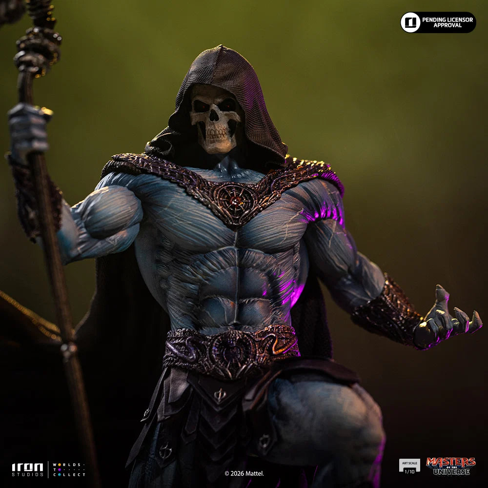 Preventa Estatua Skeletor - Masters of the Universe (2026) marca Iron Studios escala de arte 1/10