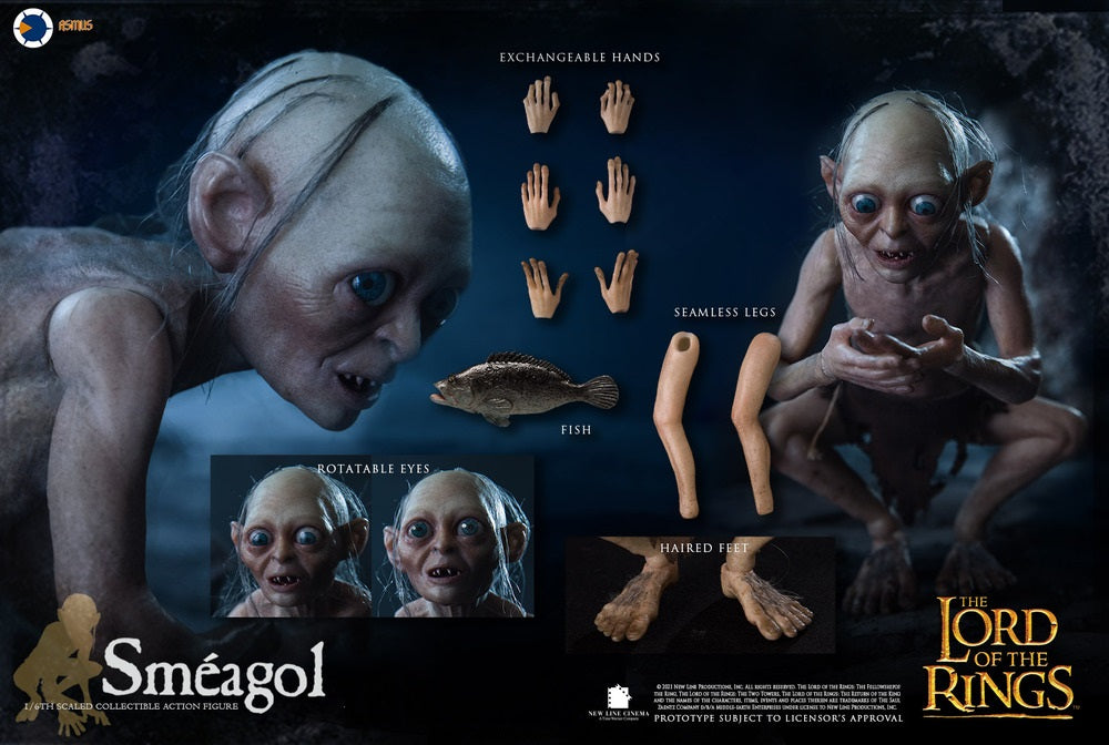 Pedido Figura Sméagol - The Lord of the Rings marca Asmus Toys LOTR030S escala 1/6