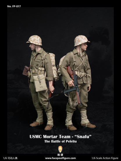 Preventa Figura USMC Mortar Team - "Snafu" (Standard version) marca Facepool FP017A escala 1/6