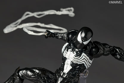 Preventa Figura Spider-Man (Traje Simbionte)- Marvel Comics - Amazing Yamaguchi Revoltech marca Kaiyodo NR147 escala 1/12 (relanzamiento)