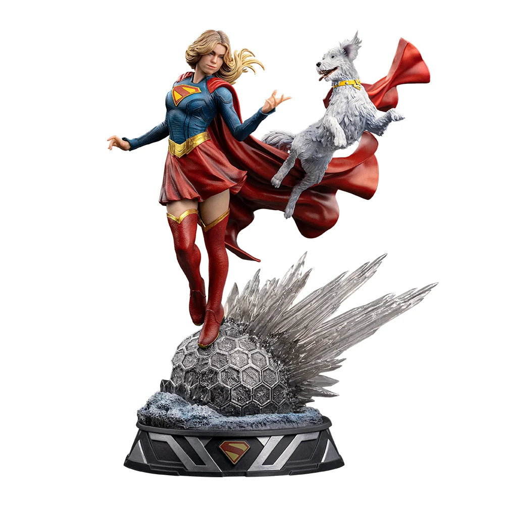 Preventa Estatua Supergirl & Krypto - Supergirl (2026) marca Iron Studios escala de arte 1/10