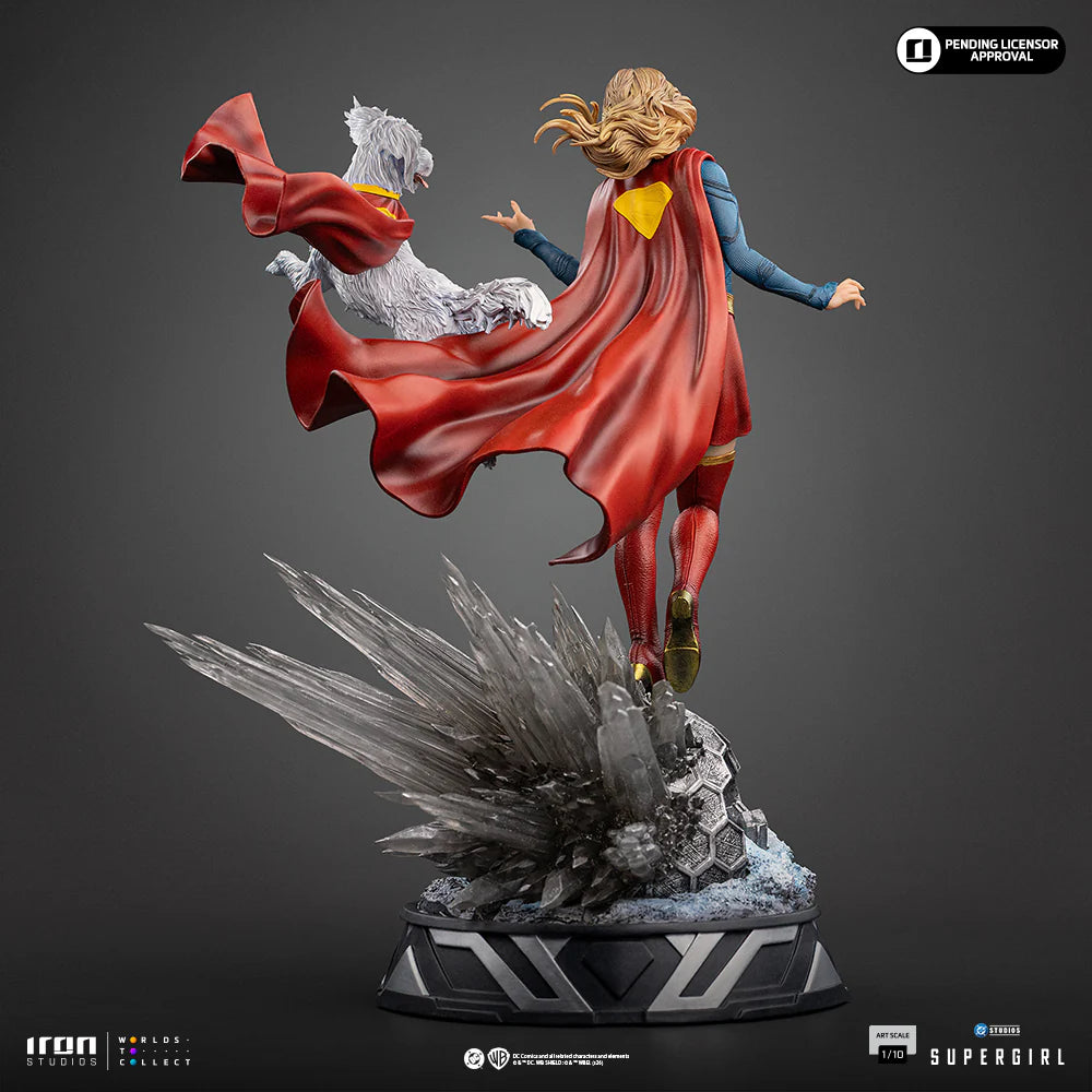 Preventa Estatua Supergirl & Krypto - Supergirl (2026) marca Iron Studios escala de arte 1/10
