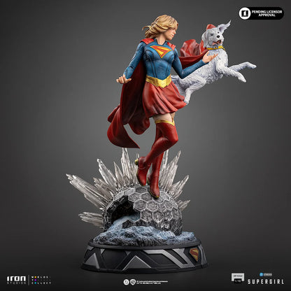 Preventa Estatua Supergirl & Krypto - Supergirl (2026) marca Iron Studios escala de arte 1/10
