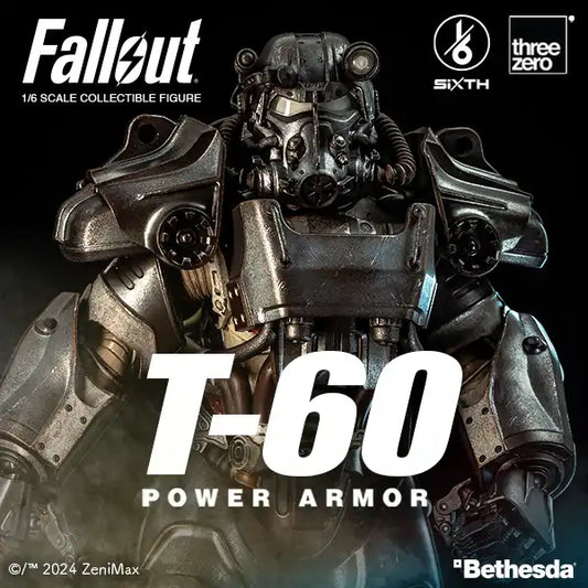 Preventa Figura T-60 Power Armor - FALLOUT marca Threezero 3Z0856 escala 1/6 (relanzamiento)