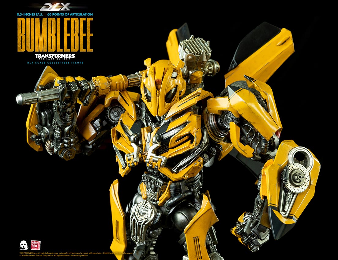 Preventa Figura DLX Bumblebee - Transformers: The Last Knight marca Threezero 3Z0164 (22 cm) (relanzamiento)