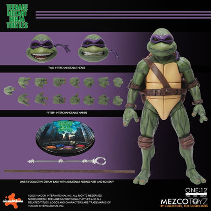 Preventa Figuras Teenage Mutant Ninja Turtles (1990) (Boxed Set) - One:12 Collective marca Mezco Toyz escala 1/12