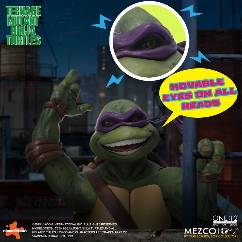 Preventa Figuras Teenage Mutant Ninja Turtles (1990) (Boxed Set) - One:12 Collective marca Mezco Toyz escala 1/12