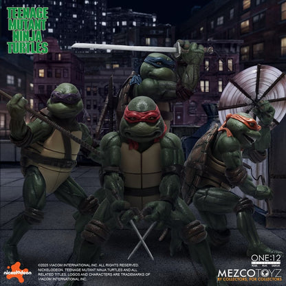 Preventa Figuras Teenage Mutant Ninja Turtles (1990) (Boxed Set) - One:12 Collective marca Mezco Toyz escala 1/12