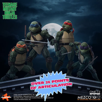 Preventa Figuras Teenage Mutant Ninja Turtles (1990) (Boxed Set) - One:12 Collective marca Mezco Toyz escala 1/12
