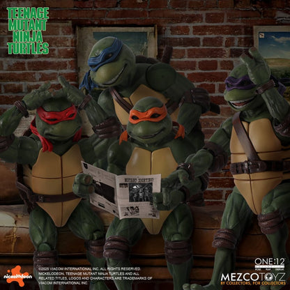 Preventa Figuras Teenage Mutant Ninja Turtles (1990) (Boxed Set) - One:12 Collective marca Mezco Toyz escala 1/12