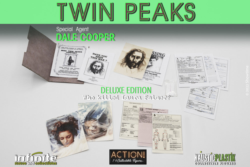 Pedido Figura Agent Cooper - Twin Peaks (Deluxe version) marca Kaustic Plastik 87757 escala 1/6