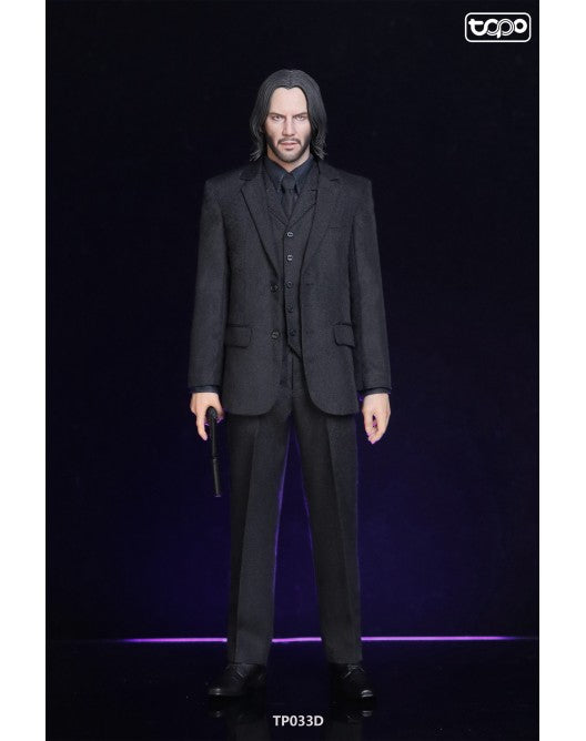 Preventa Set de Traje negro con cuerpo (5 versiones) marca Topo TP033 escala 1/6