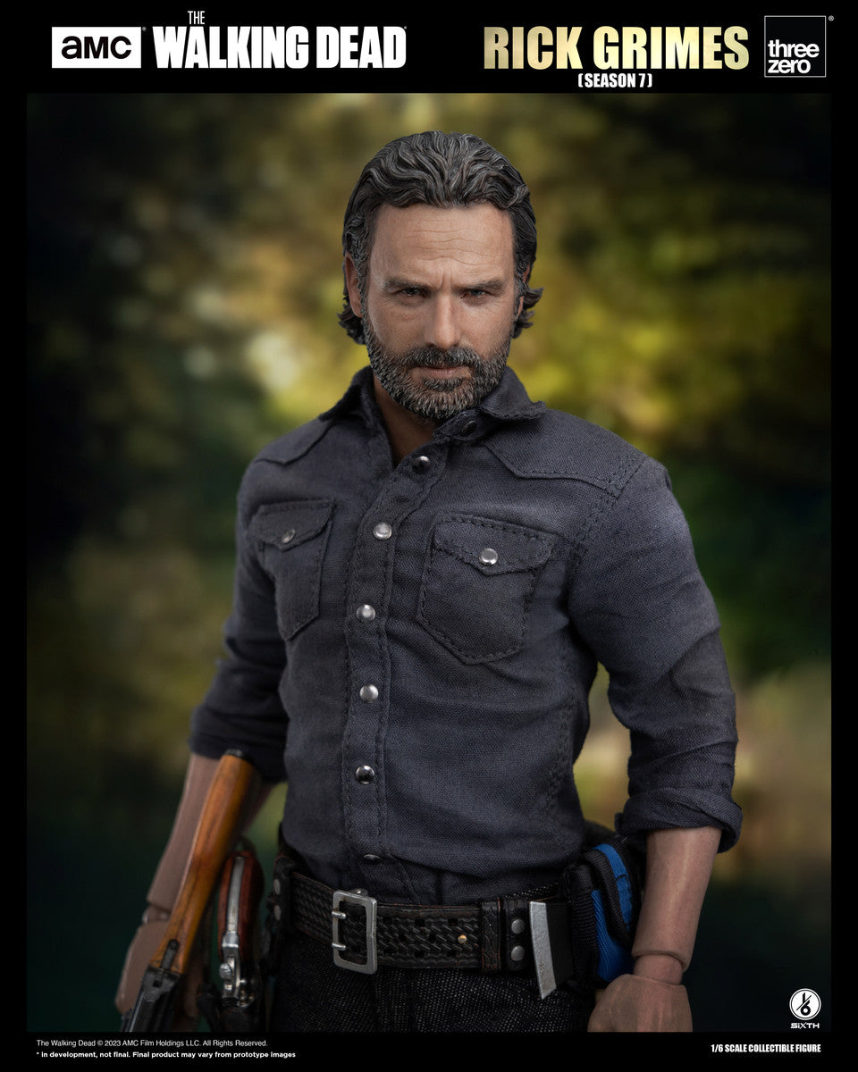Pedido Figura Rick Grimes (Season 7) - The Walking Dead marca Threezero 3Z0590 escala 1/6