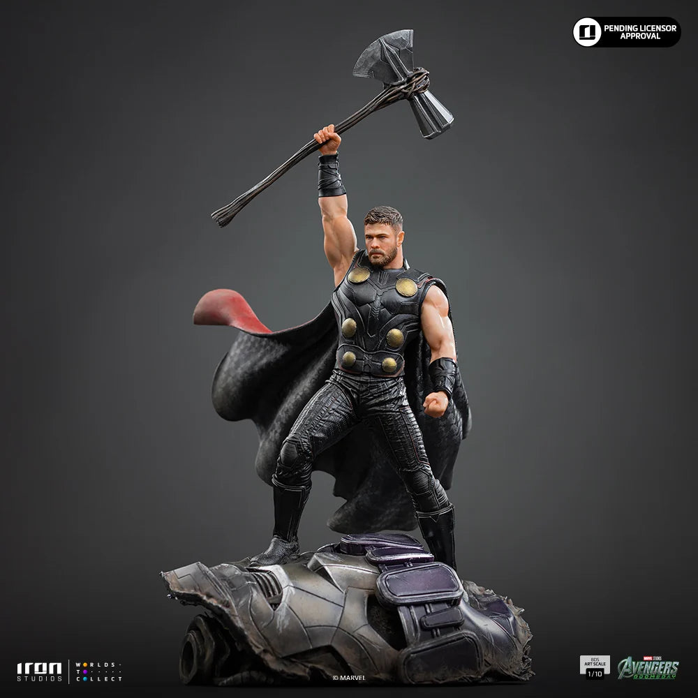 Preventa Estatua Thor - Avengers: Doomsday marca Iron Studios escala de arte 1/10