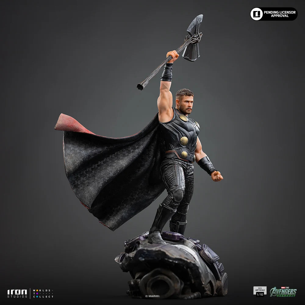 Preventa Estatua Thor - Avengers: Doomsday marca Iron Studios escala de arte 1/10