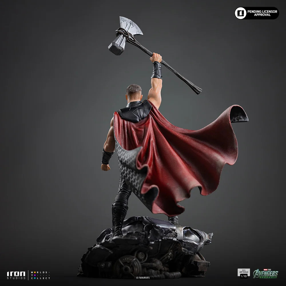 Preventa Estatua Thor - Avengers: Doomsday marca Iron Studios escala de arte 1/10