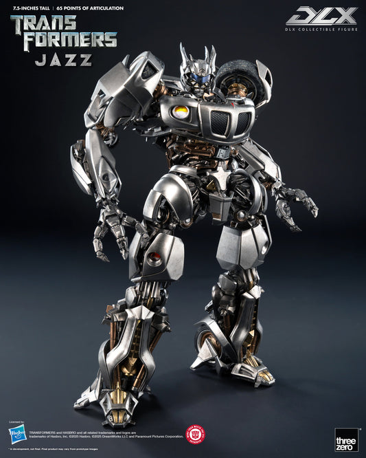 Preventa Figura DLX Jazz - Transformers marca Threezero 3Z0900 (19 cm)