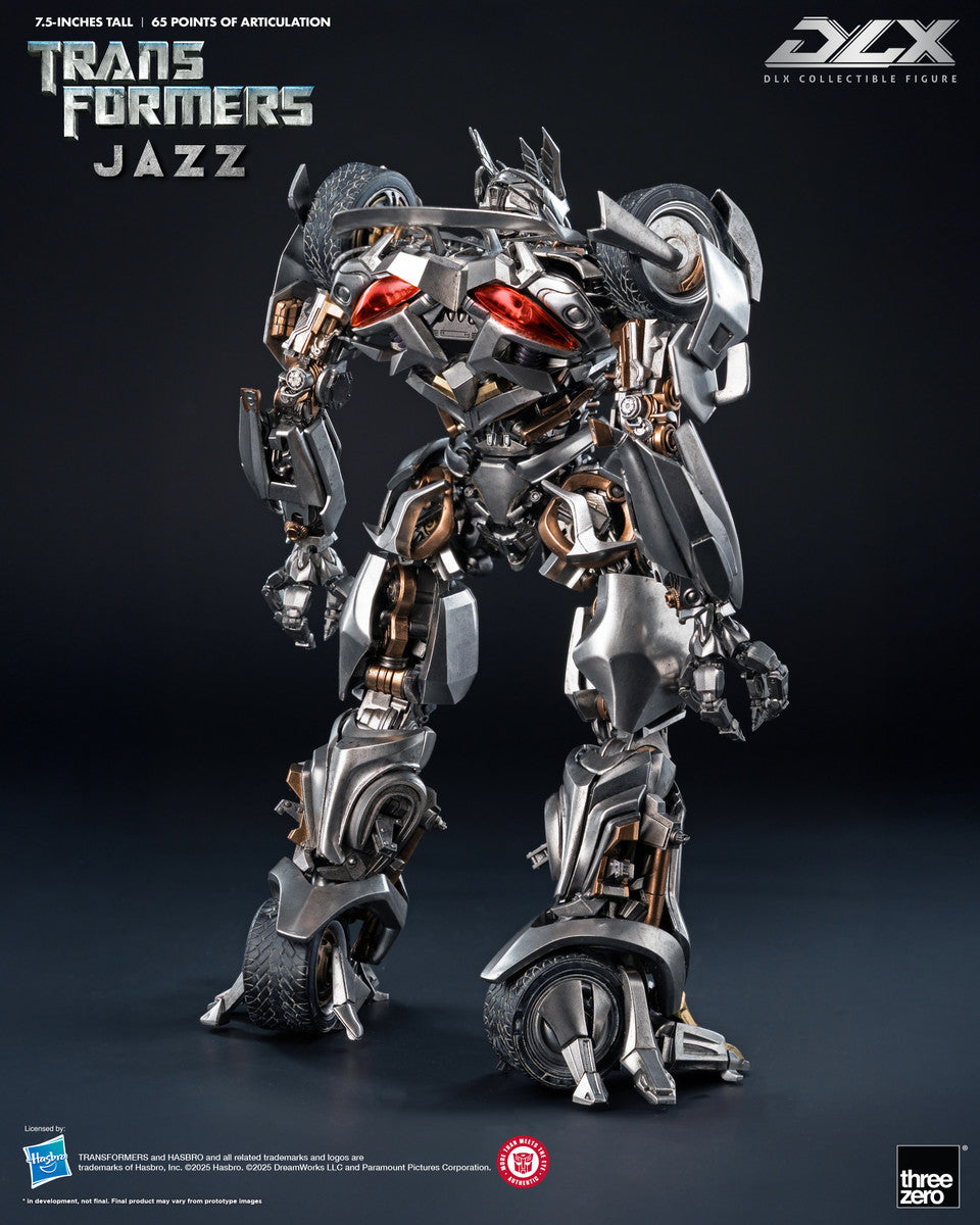 Preventa Figura DLX Jazz - Transformers marca Threezero 3Z0900 (19 cm)