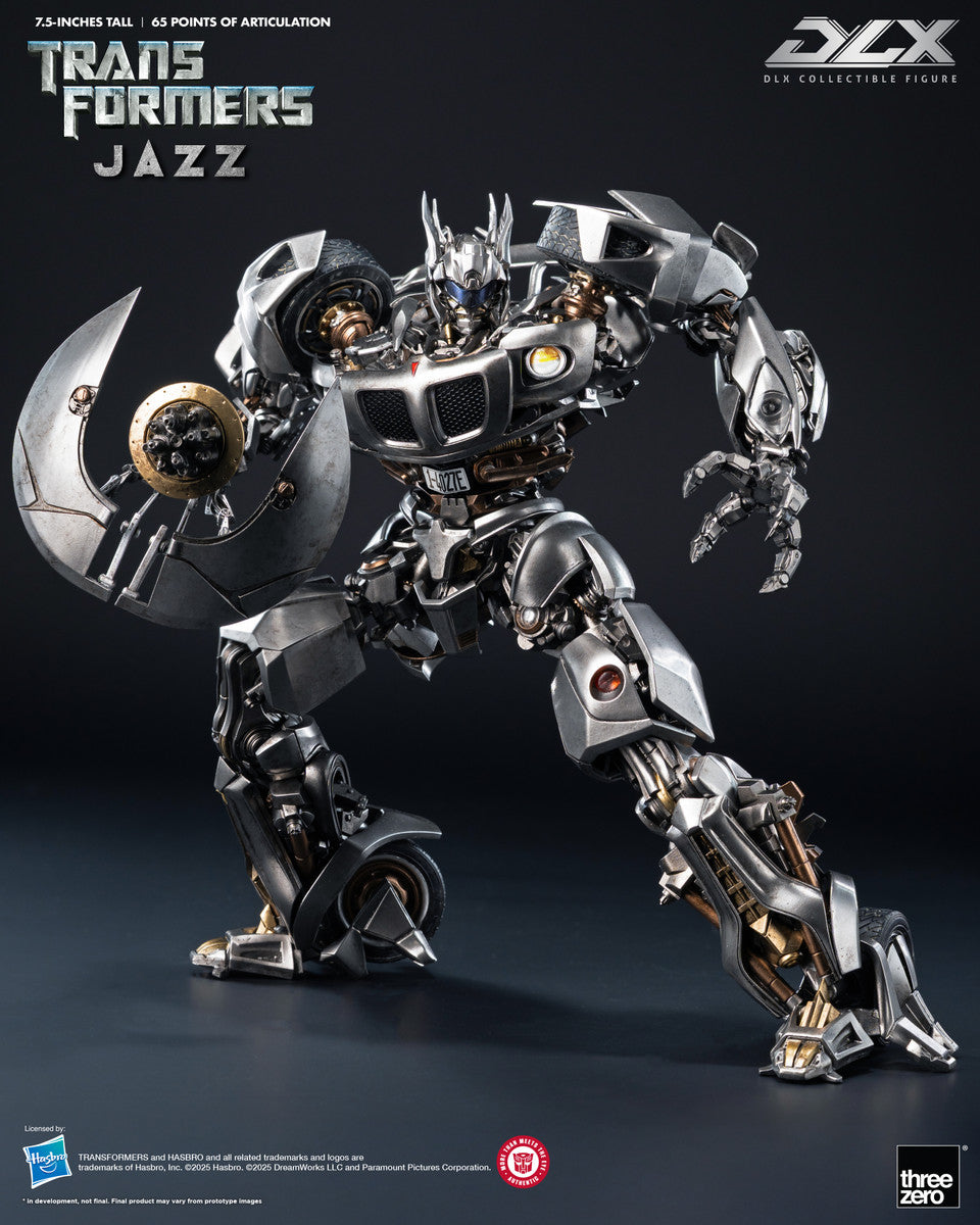 Preventa Figura DLX Jazz - Transformers marca Threezero 3Z0900 (19 cm)
