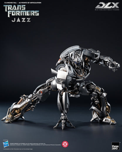 Preventa Figura DLX Jazz - Transformers marca Threezero 3Z0900 (19 cm)