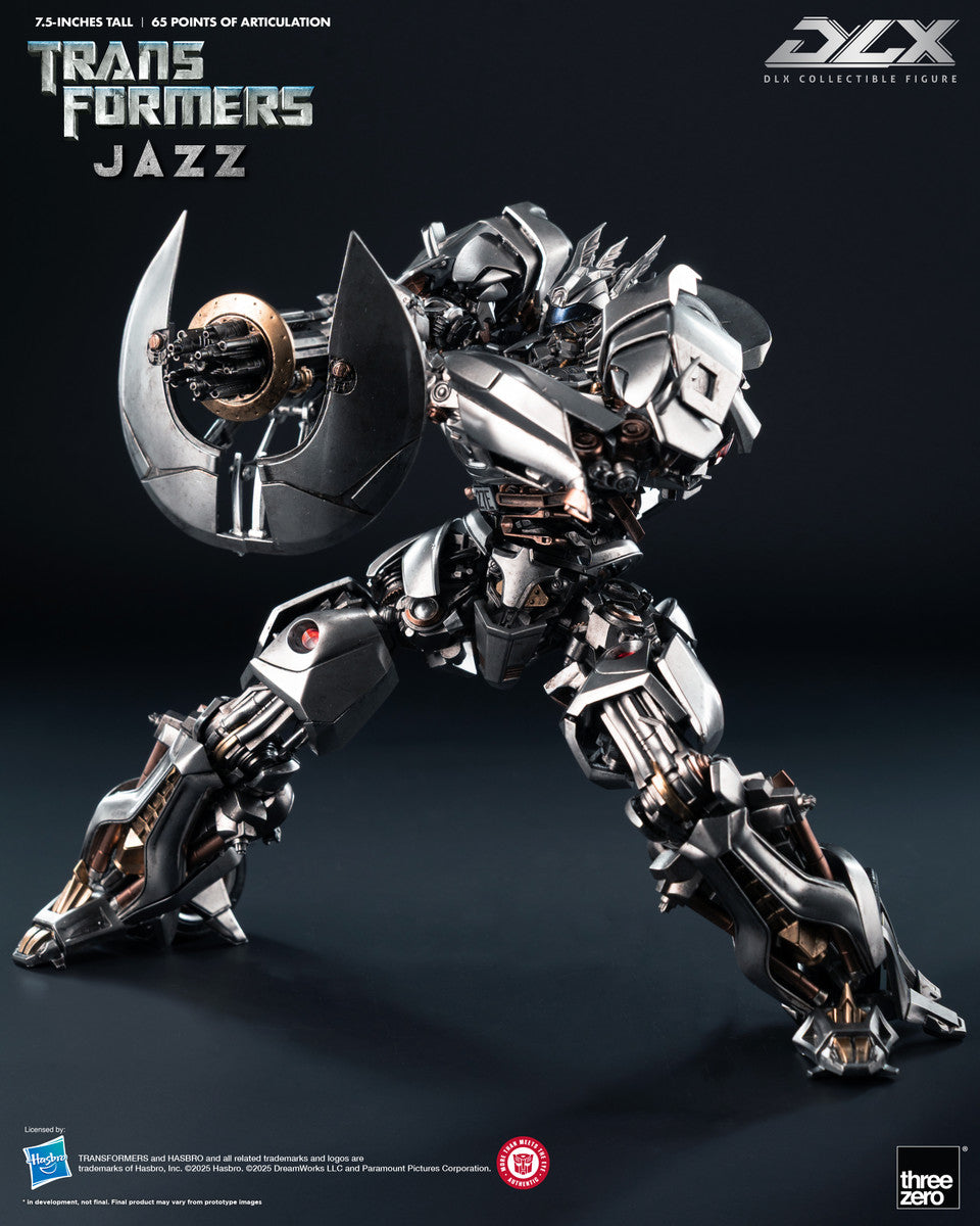 Preventa Figura DLX Jazz - Transformers marca Threezero 3Z0900 (19 cm)