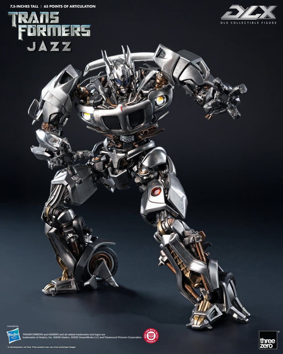 Preventa Figura DLX Jazz - Transformers marca Threezero 3Z0900 (19 cm)
