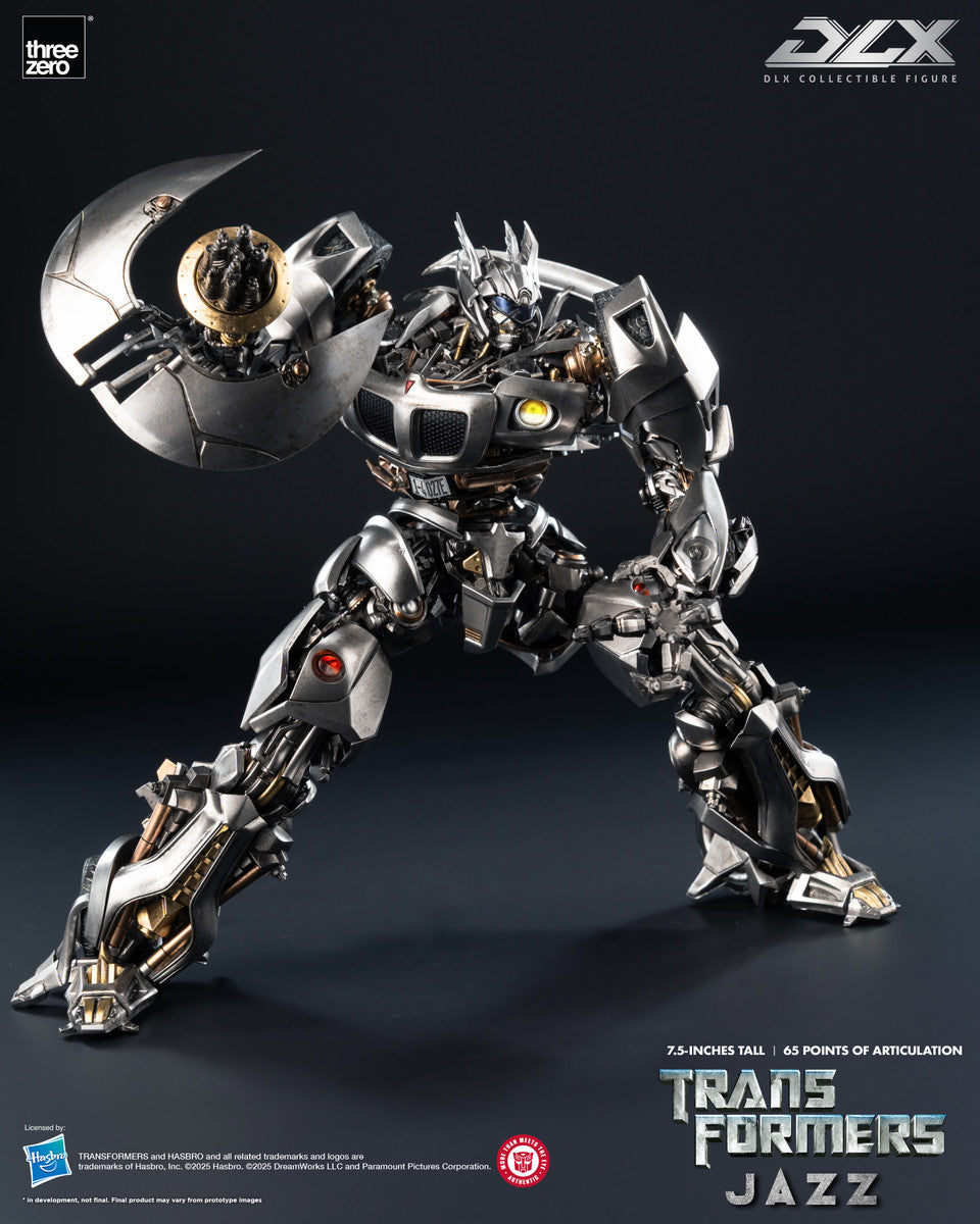 Preventa Figura DLX Jazz - Transformers marca Threezero 3Z0900 (19 cm)