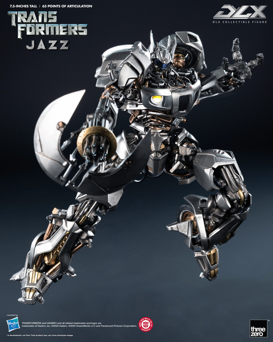 Preventa Figura DLX Jazz - Transformers marca Threezero 3Z0900 (19 cm)