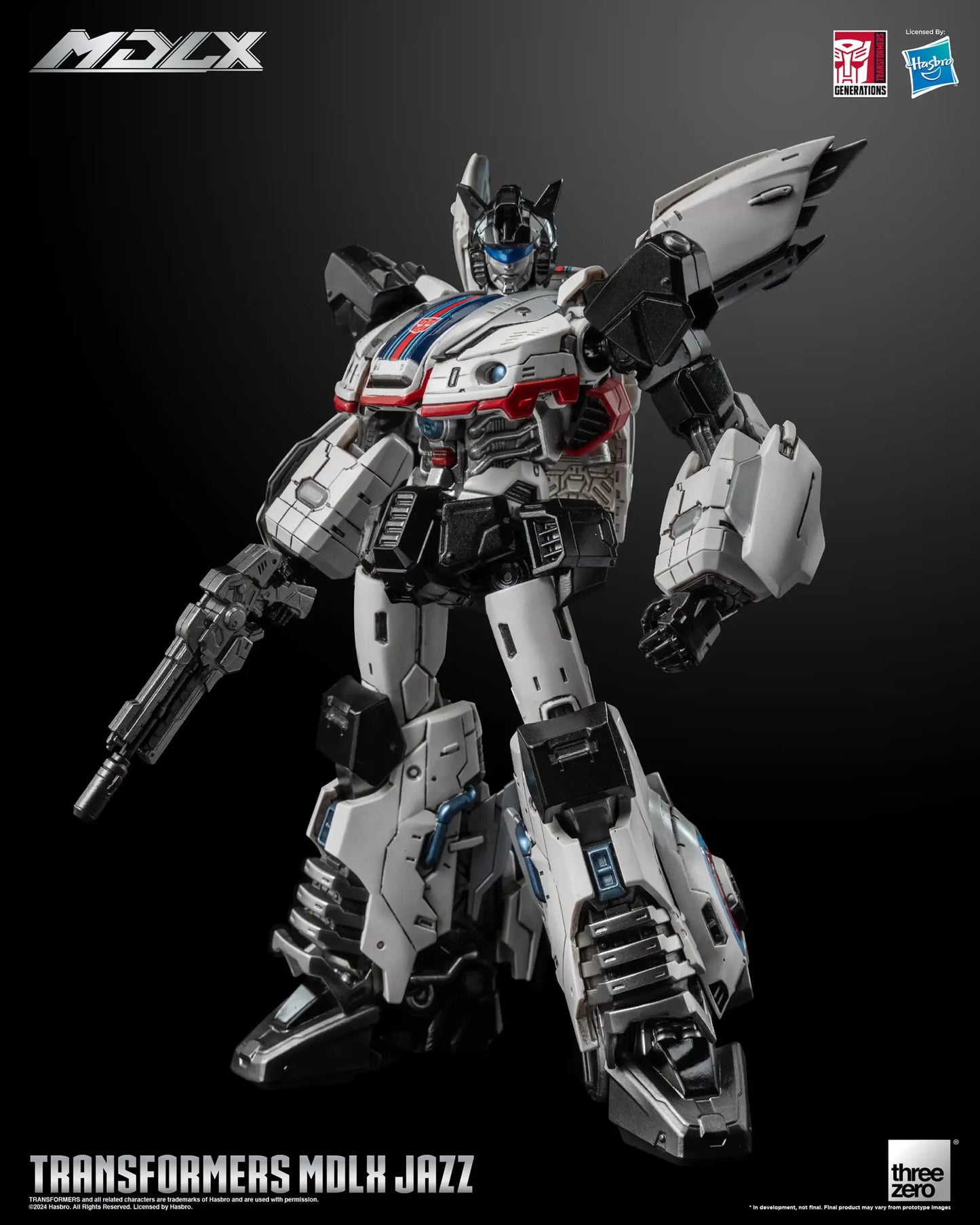 Preventa Figura MDLX JAZZ - Transformers marca Threezero 3Z0338 (15 cm)