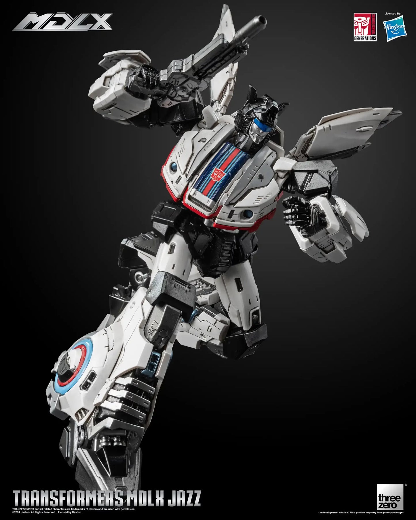 Preventa Figura MDLX JAZZ - Transformers marca Threezero 3Z0338 (15 cm)