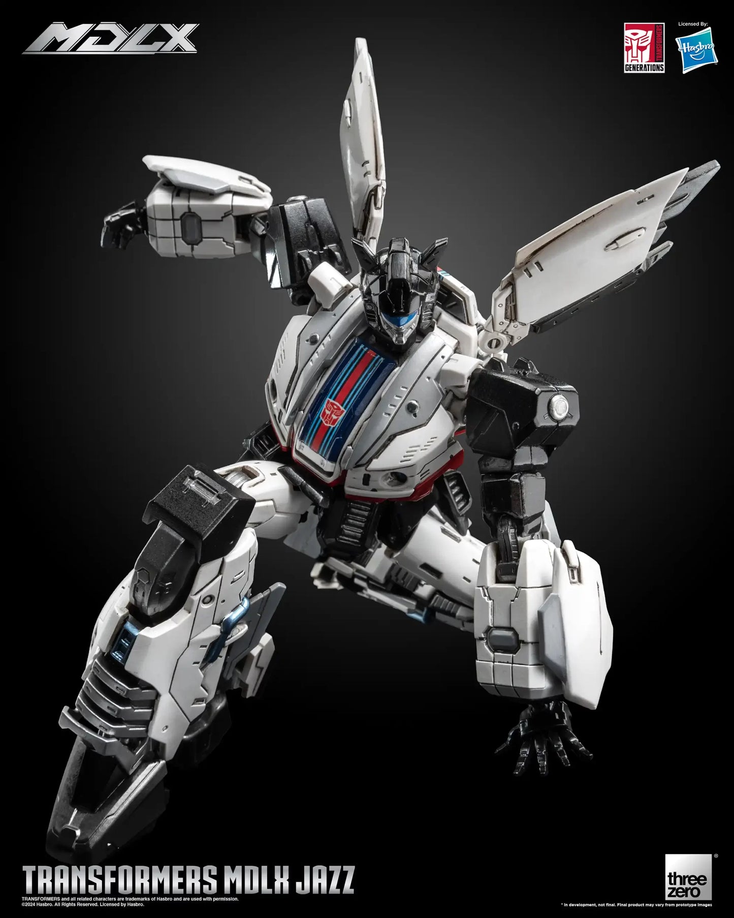 Preventa Figura MDLX JAZZ - Transformers marca Threezero 3Z0338 (15 cm)