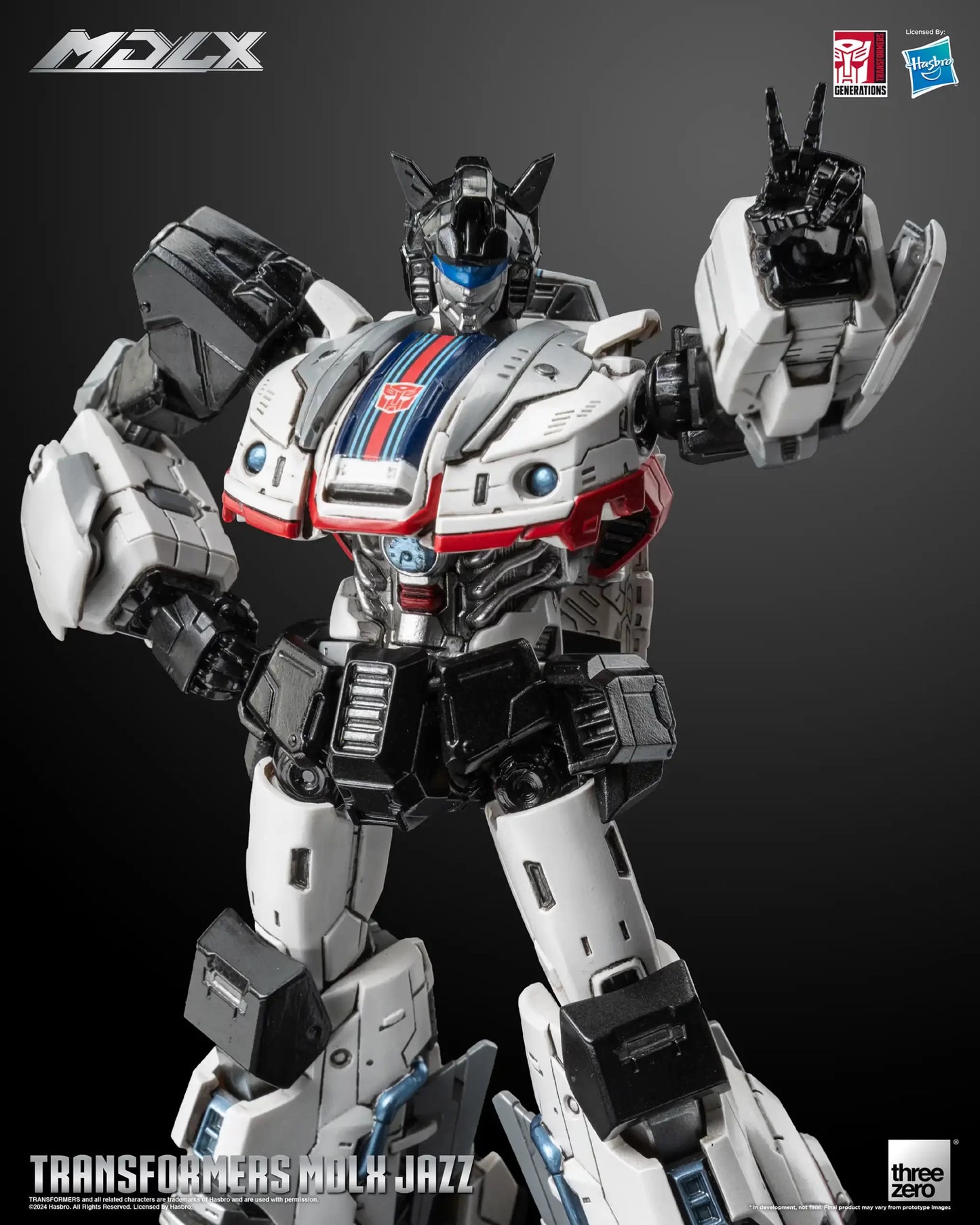 Preventa Figura MDLX JAZZ - Transformers marca Threezero 3Z0338 (15 cm)