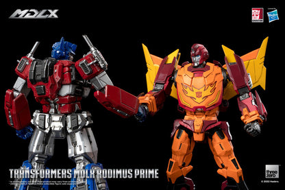 Pedido Figura MDLX Rodimus Prime - Transformers marca Threezero  3Z0345 escala pequeña 1/12 (18 cm)