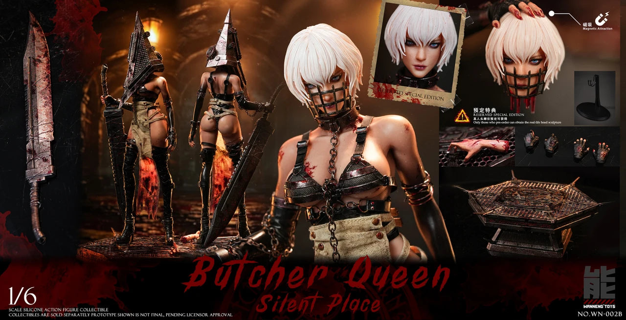 Preventa Figura Butcher Queen (Deluxe Version) marca Wanneng Toys WN-002B escala 1/6